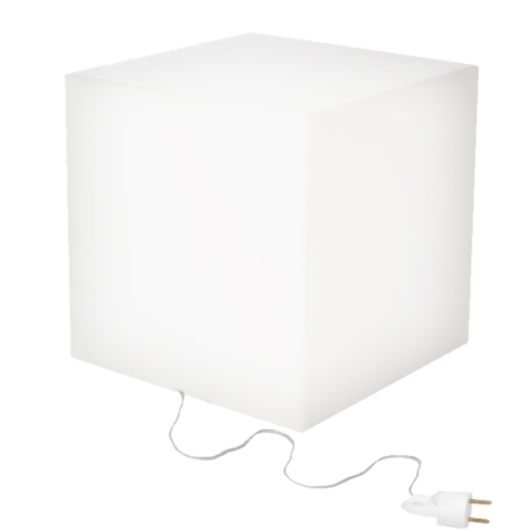Luminous furnitures FR-Pouf ou table basse ICE DREAM