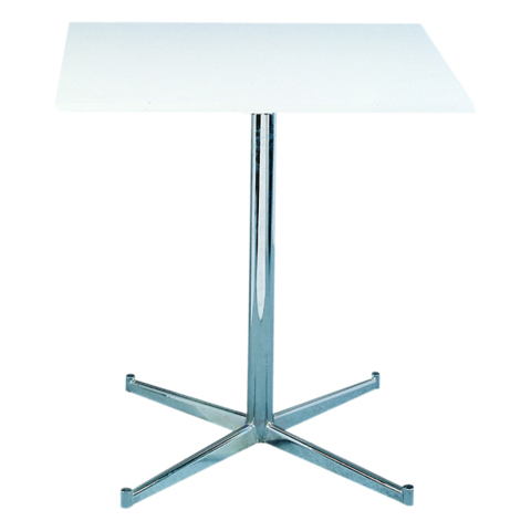 Tables FR-Table COMORES carrée blanc 70x70