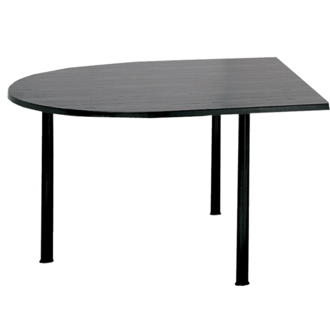 Tables FR-Table CONFERENCE Demi-rond pieds tube