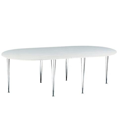 Tables FR-Table CONFERENCE OVALEX2 pieds fils